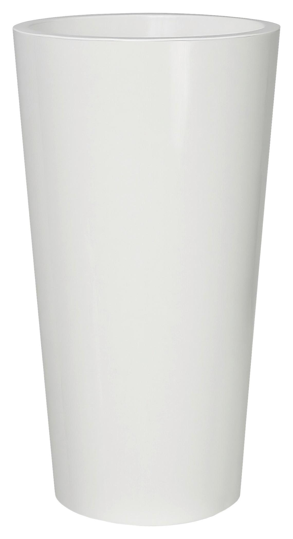 Pflanzentopf Weiß - Weiß, Basics, Kunststoff (33/61cm)