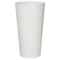 Pflanzentopf Weiß - Weiß, Basics, Kunststoff (33/61cm)