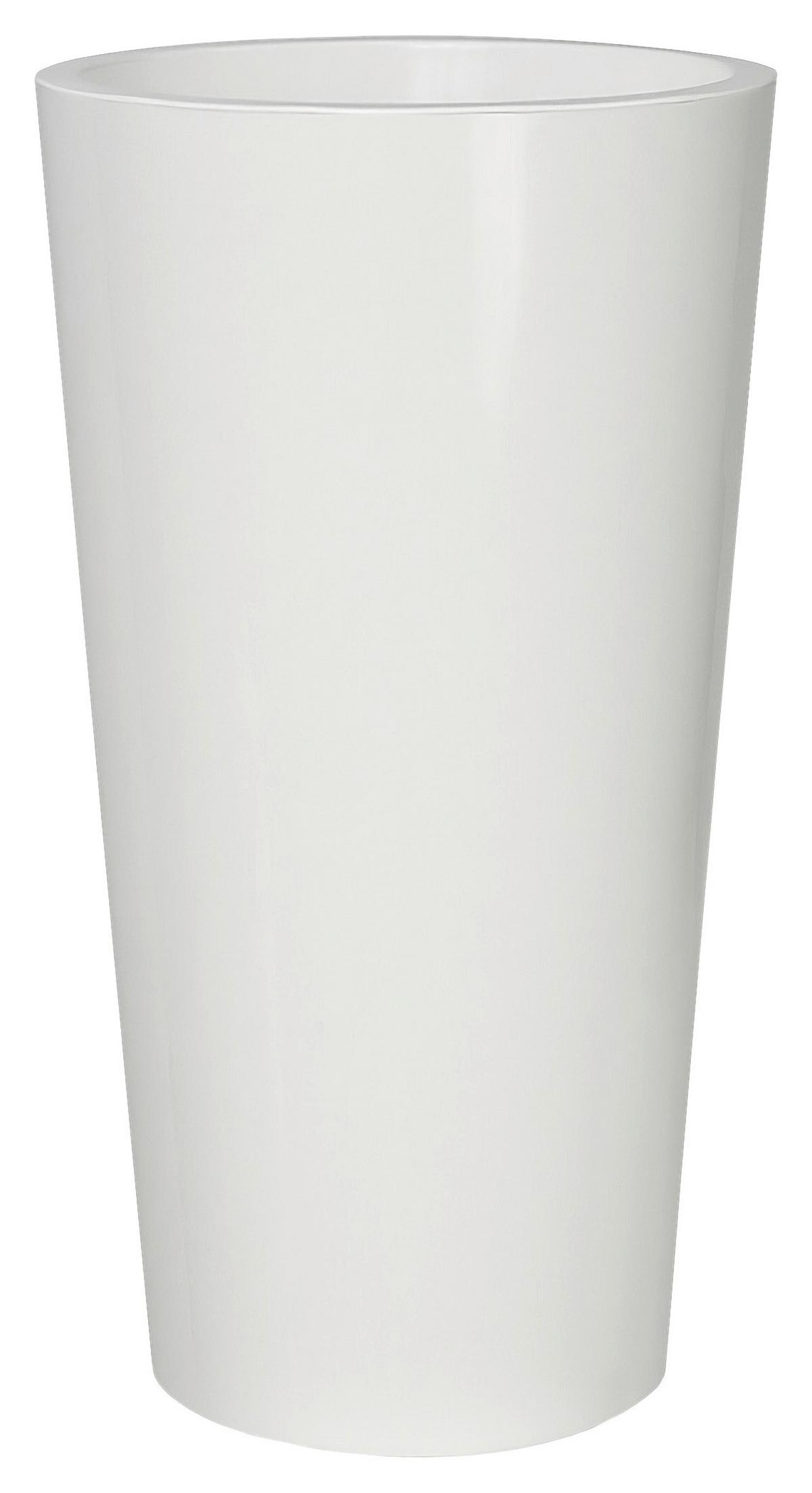 Pflanzentopf Weiß - Weiß, Basics, Kunststoff (33/61cm)