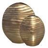 Set Dekorativnih Vaz Goldie, 2 Kos - zlate barve, Design, kovina (26/30,5/14cm) - Livetastic