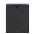 Faltmatratze in Schwarz, ca. 65x185cm - Schwarz, Textil (185/65/8cm) - CARRYHOME