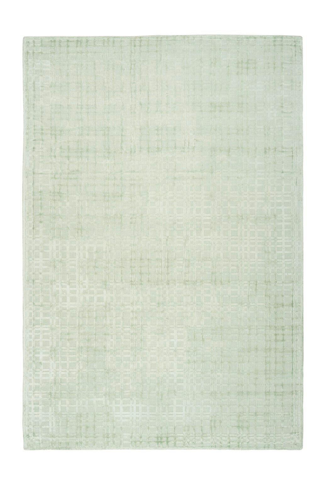 Flachwebeteppich Karma 125 Mint 200x290 - Mintgrün, Basics, Textil (200/290cm) - Kayoom