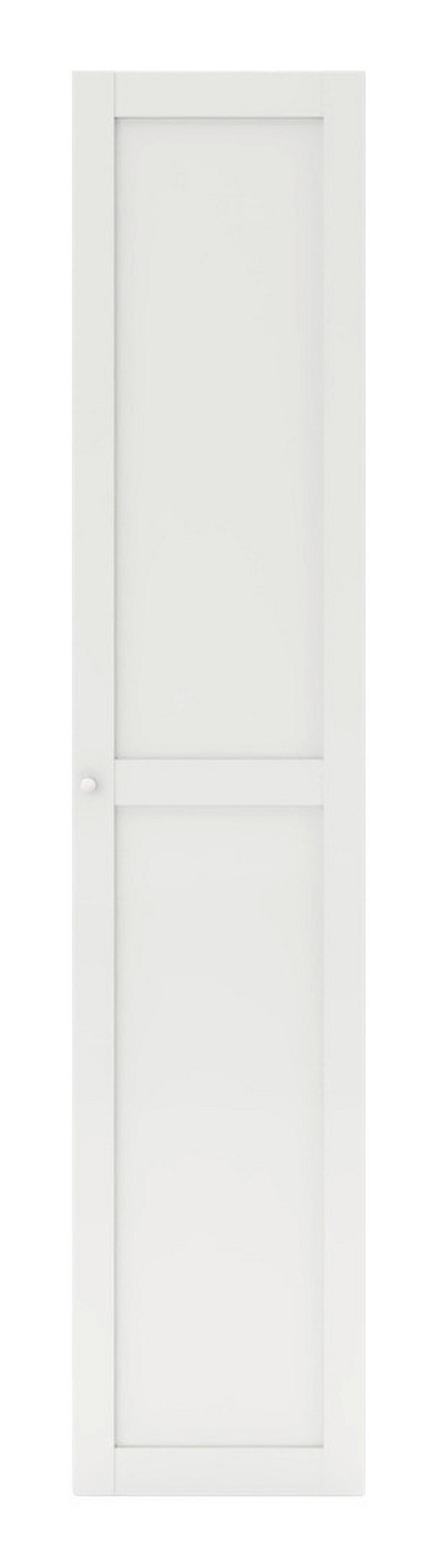 Vrata Unit - bela, Moderno, leseni material (45,4/202,6/1,8cm) - Based