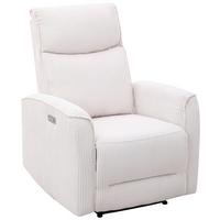 Tv Fotelj Leon, Bež, Relaks Funkcija - črna/bež, Basics, kovina/umetna masa (80/102/96cm) - Ondega