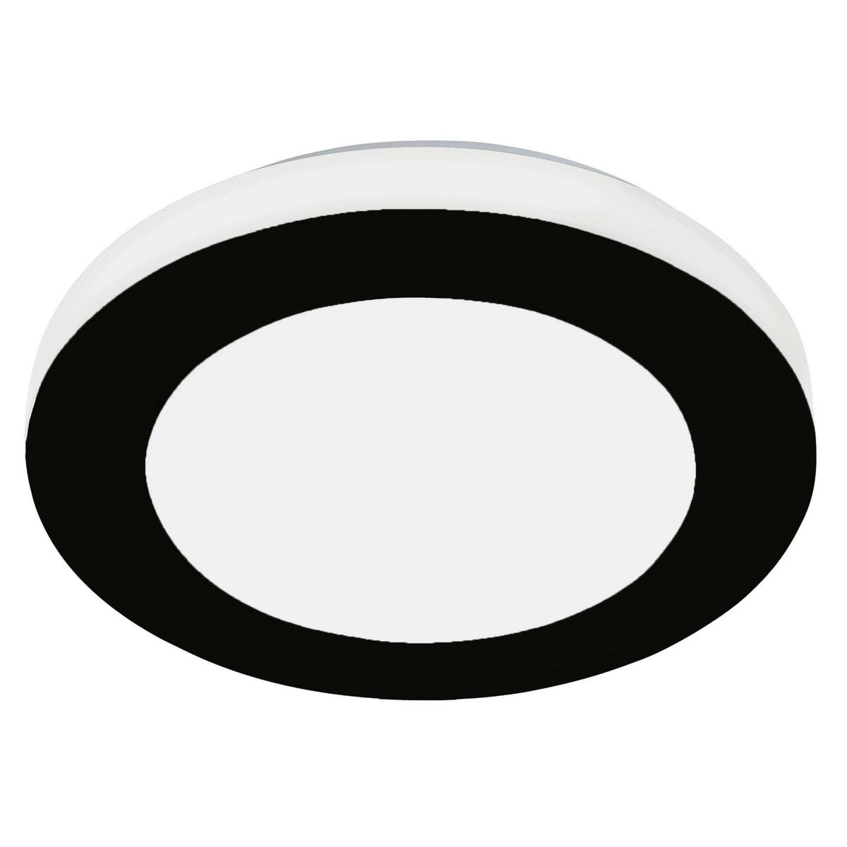 ŁAZIENKOWA LAMPA SUFITOWA 780881 PALMAS - czarny/biały, Basics, tworzywo sztuczne/metal (30/10cm) - Celina