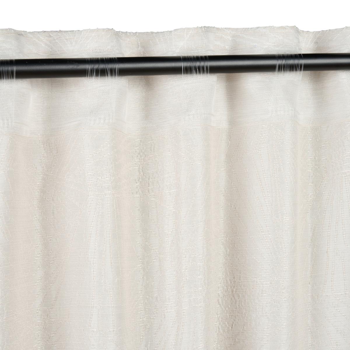 Fertigvorhang Alvis Sandfarben ca. 140x245cm - Sandfarben, Romantik / Landhaus, Kunststoff (140/245cm) - Premium Living