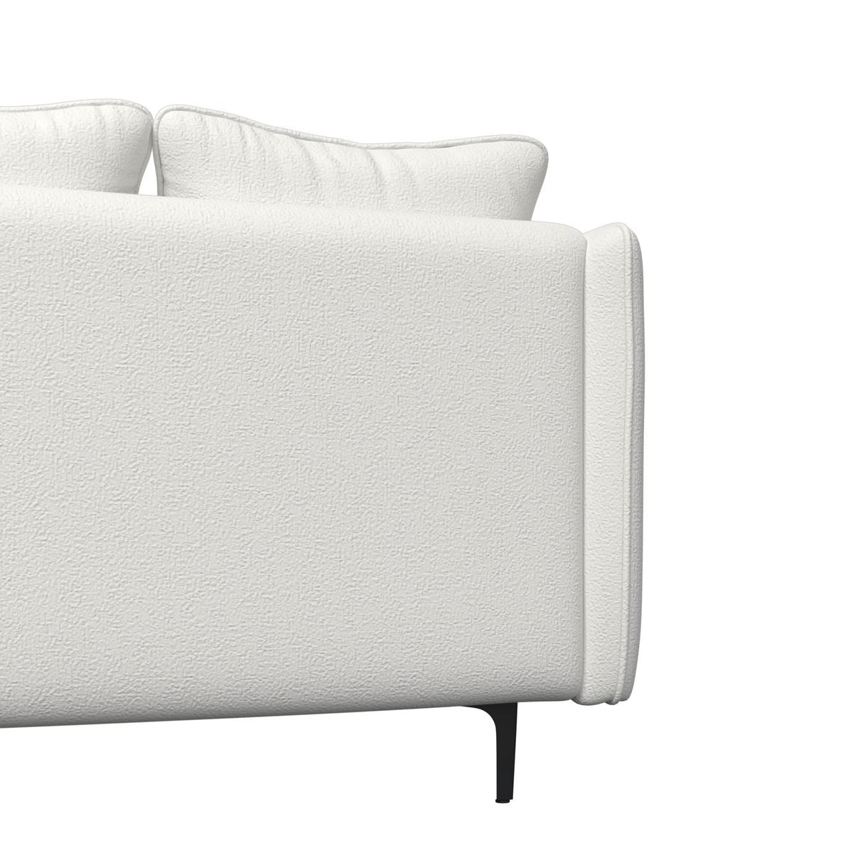 Relax Ágy Sandy - fehér, Modern, textil/fa (120/74/160cm) - Bessagi Home