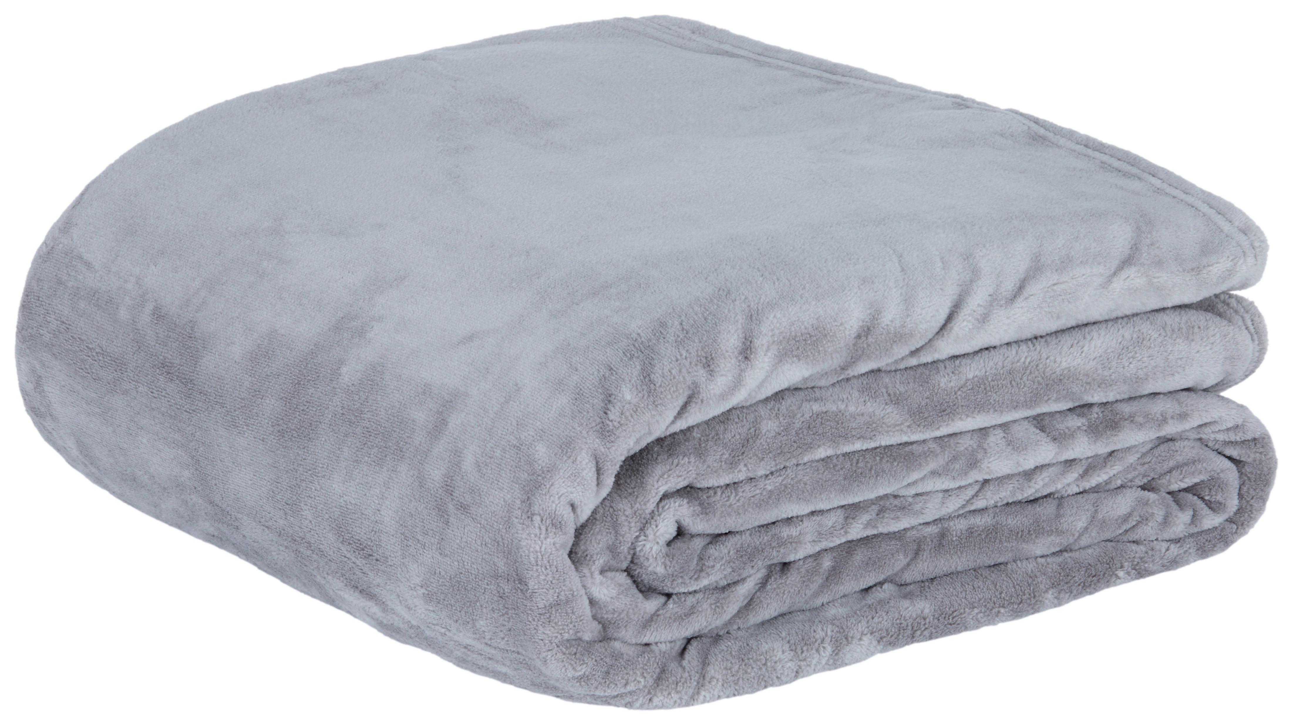 Mehka Odeja Michael Xxl - siva, tekstil (220/240cm) - Modern Living