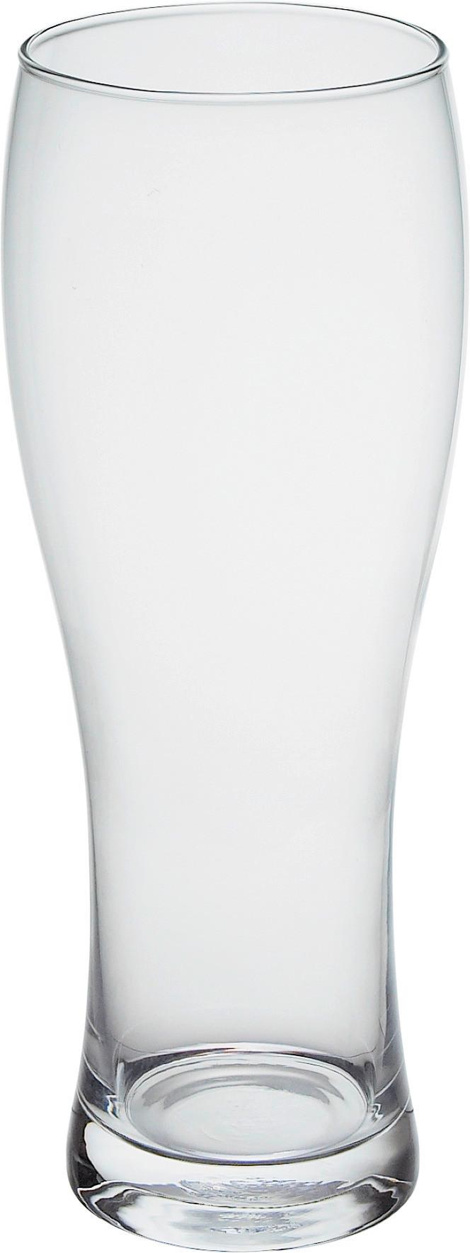 Búzasörös Pohár Hans - átlátszó, Üveg (7,5/22/7,5cm)
