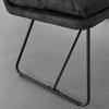 HOEKBANK KONA - Donkergrijs/Zwart, Modern, Hout/Textiel (135/89/180cm) - Bessagi Home
