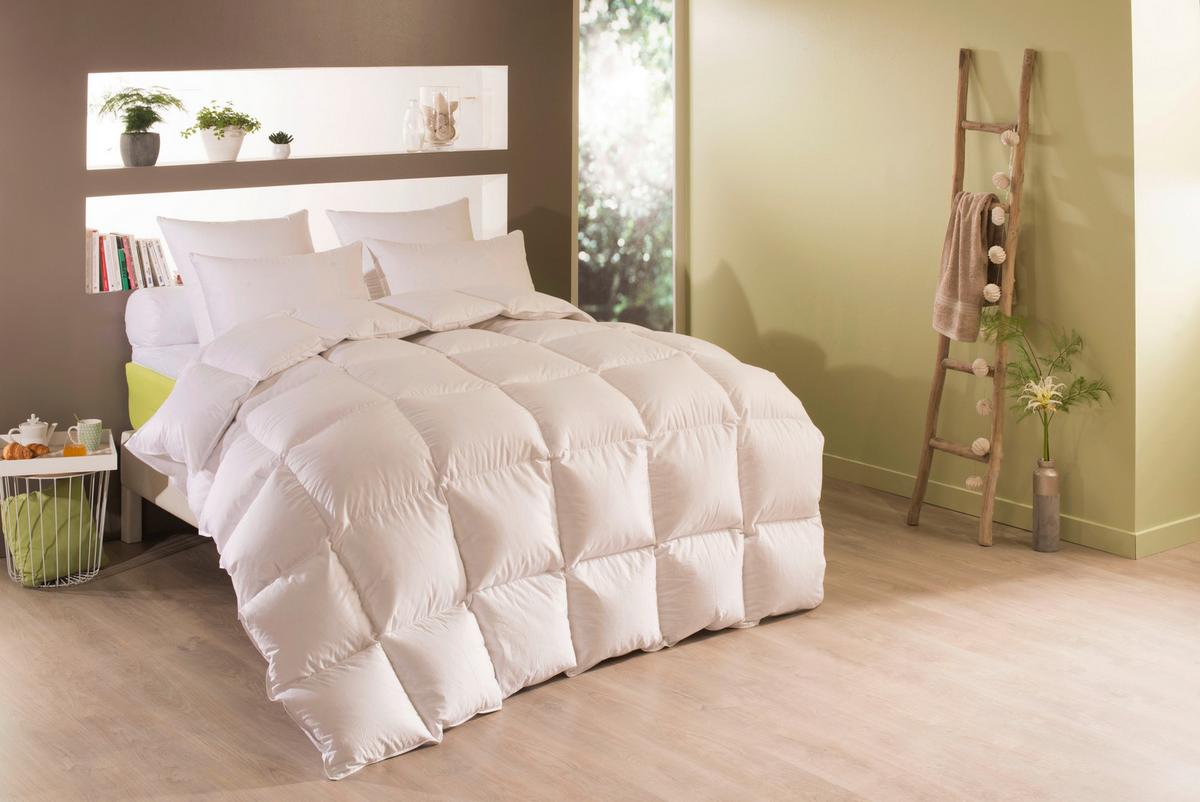 STEPPDUVET ELLE - Weiss (160cm)