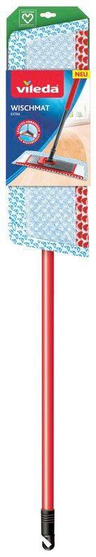 Bodenwischer Vileda-Wischmat Extra-System Rot - Rot, Basics, Kunststoff/Textil (11,3/36/9cm) - Vileda
