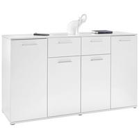 Comodă CHRISTIAN NEW 3 - alb, Modern, material pe bază de lemn (160/85/35cm) - Modern Living