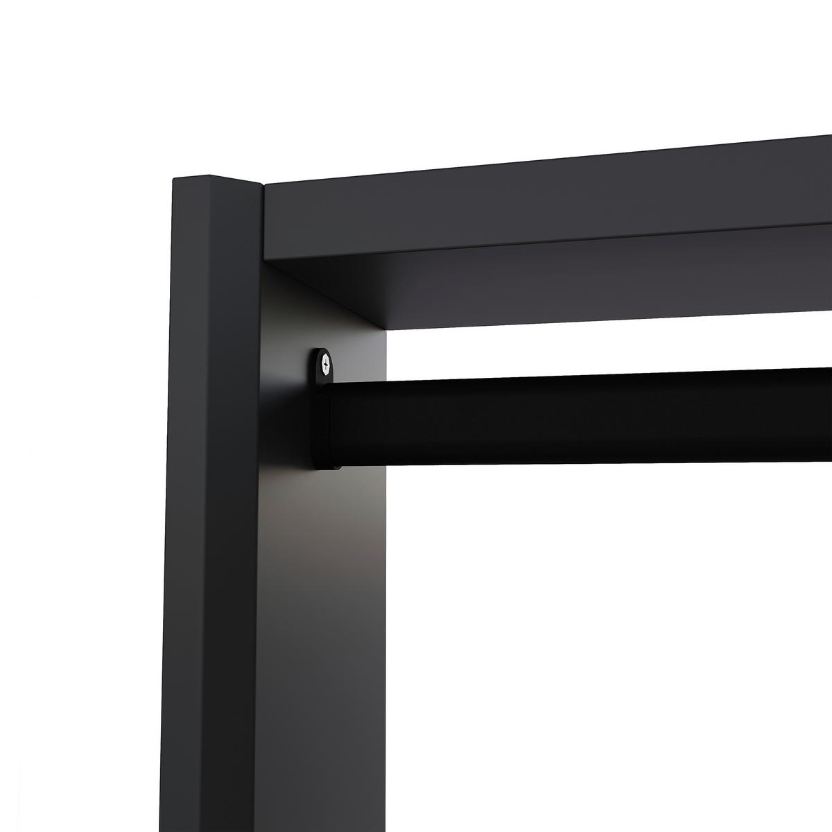 PRZEDPOKÓJ SILENT - kolor dębowy/antracytowy, Konventionell, materiał drewnopochodny (115/200/41,6cm) - Carryhome