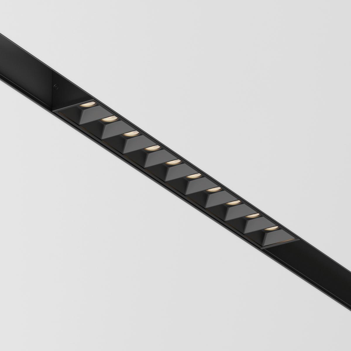 Schienensystem-Strahler Points Schwarz max. 20 Watt - Schwarz, Basics, Metall (3,4/6,8/27cm) - MAYTONI