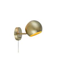 Wandleuchte Edgar max. 40 Watt - Messingfarben, Basics, Metall (15/24/14cm) - Markslöjd