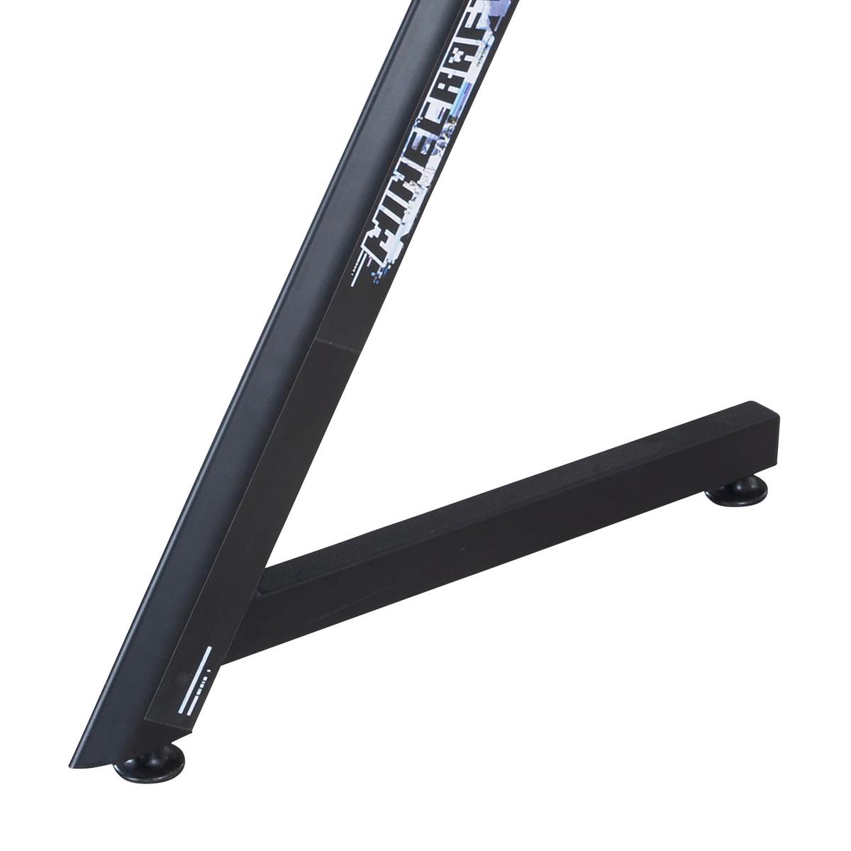 Gamingtisch Minecraft Schwarz - Schwarz, MODERN, Holzwerkstoff/Metall (120/60/89,5cm) - Minecraft