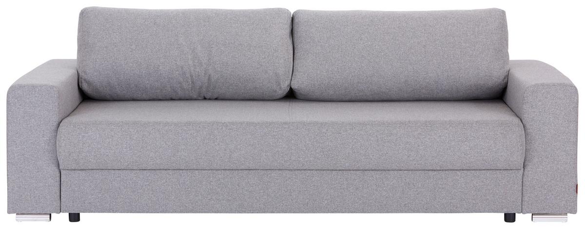 Canapea extensibila GARCIA - gri deschis, Modern, textil (250/84/105cm) - Ondega