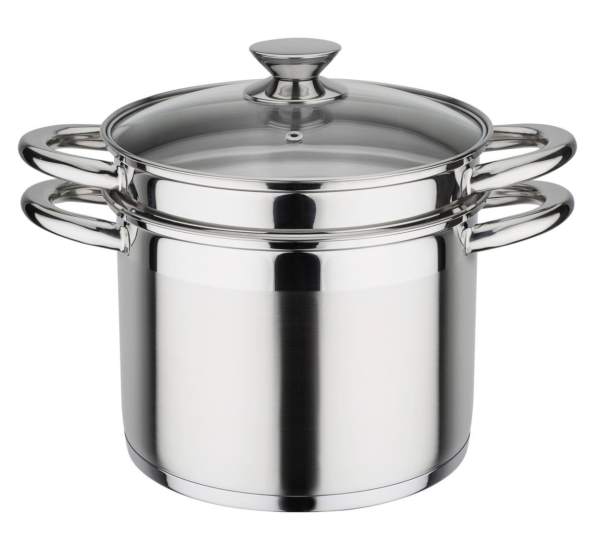 Lonec Pasta Treviso - barve nerjavečega jekla, Basics, kovina (22cm) - GSW