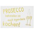 Kühlschrankmagnet mit Spruch - Goldfarben/Weiß, MODERN, Metall (8,5/5,5cm) Kühlschrankmagnet mit Spruch - Goldfarben/Weiß, MODERN, Metall (8,5/5,5cm)