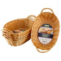 KOSZ NA PIECZYWO 1783615 - brązowy, Basics, tworzywo sztuczne (29/6/18cm) - Kesper