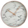 Uhr Priya ca.ø30,4cm - Weiß/Grau, MODERN, Glas/Kunststoff (30,4cm) - Mömax modern living Uhr Priya ca.ø30,4cm - Weiß/Grau, MODERN, Glas/Kunststoff (30,4cm) - Mömax modern living