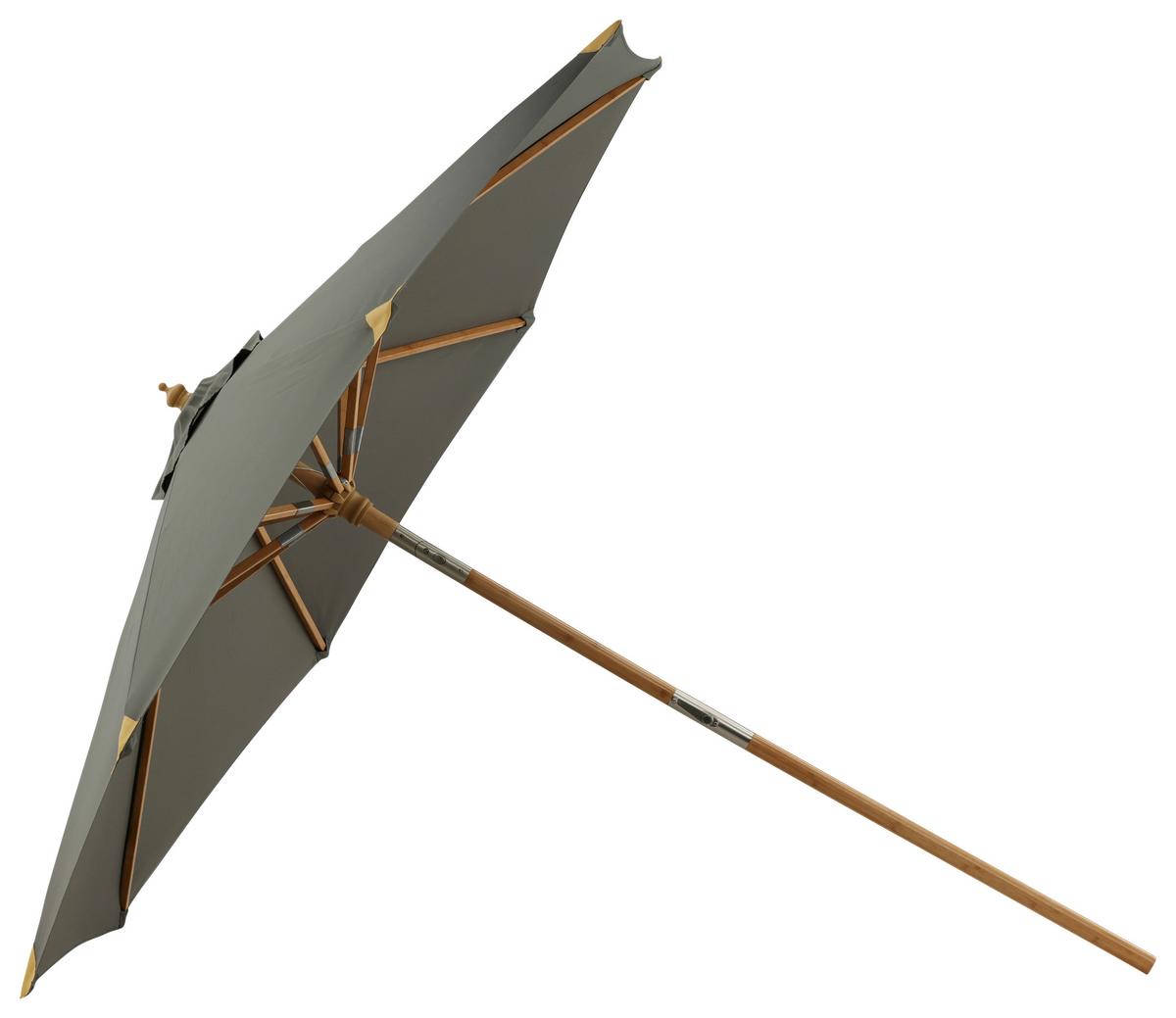 SONNENSCHIRM CEROX - Grau, KONVENTIONELL (270/250cm) - Gardenson