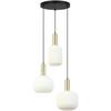 HÄNGLAMPA SCHER - vit/svart, Modern, metall/glas (36/36/120cm) - Mömax