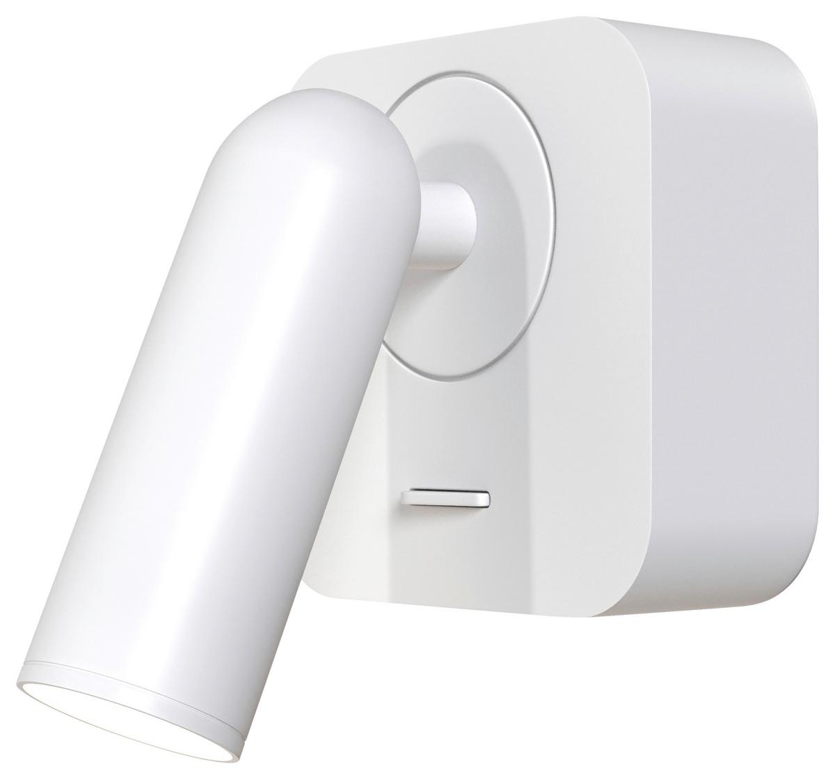 Wandleuchte Mirax Weiß max. 3 Watt - Weiß, Trend, Metall (8,5/6,5/6,3cm) - MAYTONI