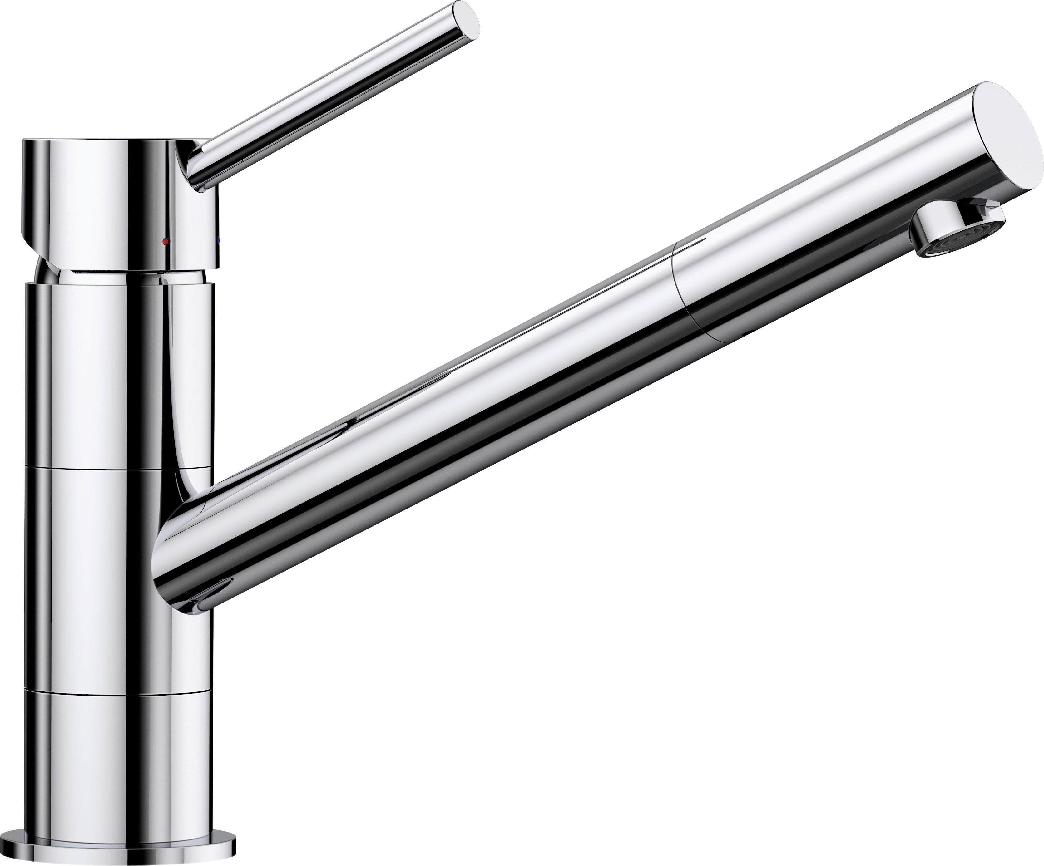 ARMATURA KUCHENNA 521502  -TOP- - kolor chromowy, Basics, metal (5,5/19,9/21,9cm) - Blanco
