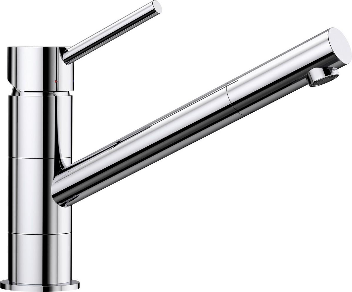 ARMATURA KUCHENNA 521502  -TOP- - kolor chromowy, Basics, metal (5,5/19,9/21,9cm) - Blanco