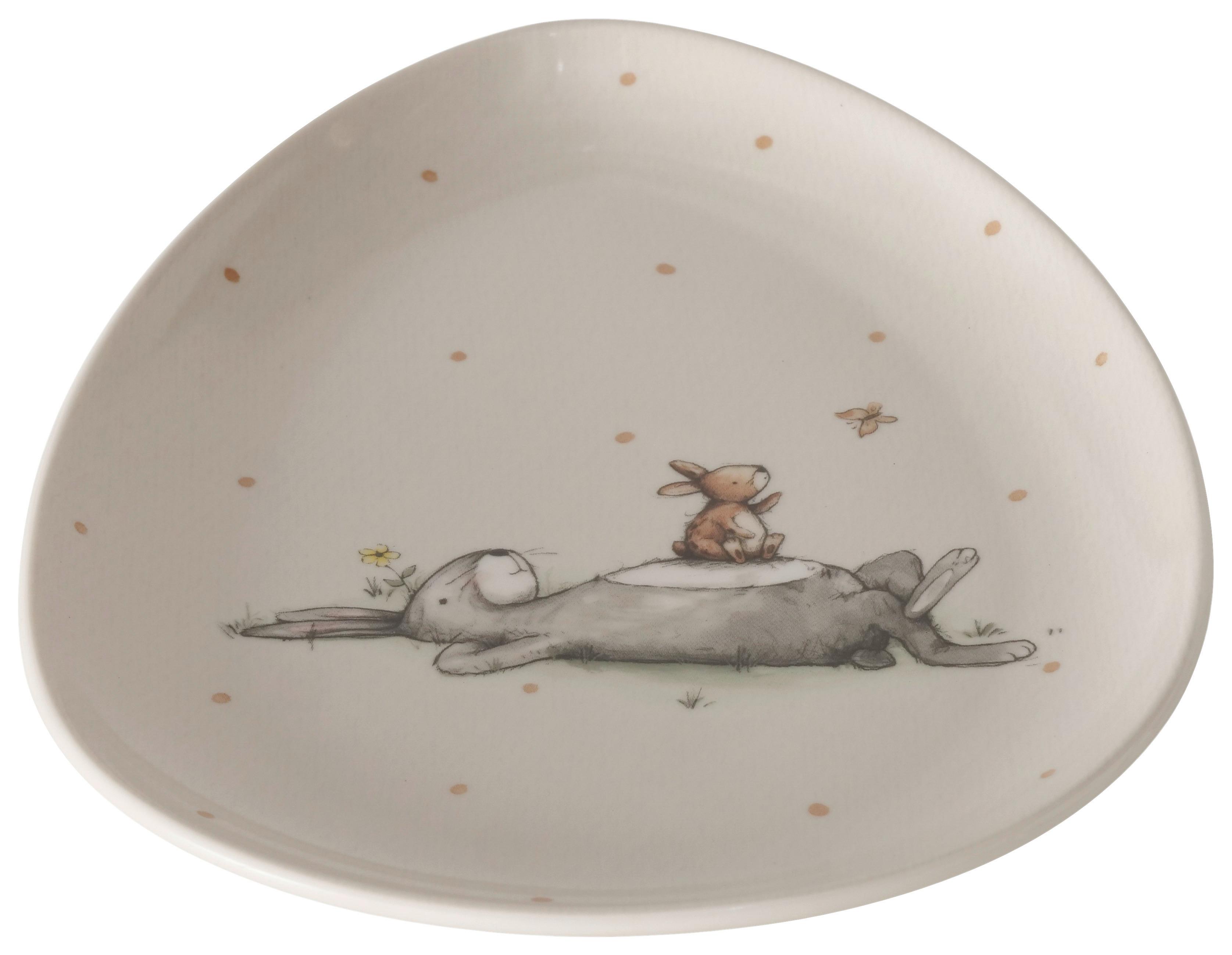 Teller Bunny I Multicolor - Multicolor, Basics, Keramik (20/16/2cm) - Mömax