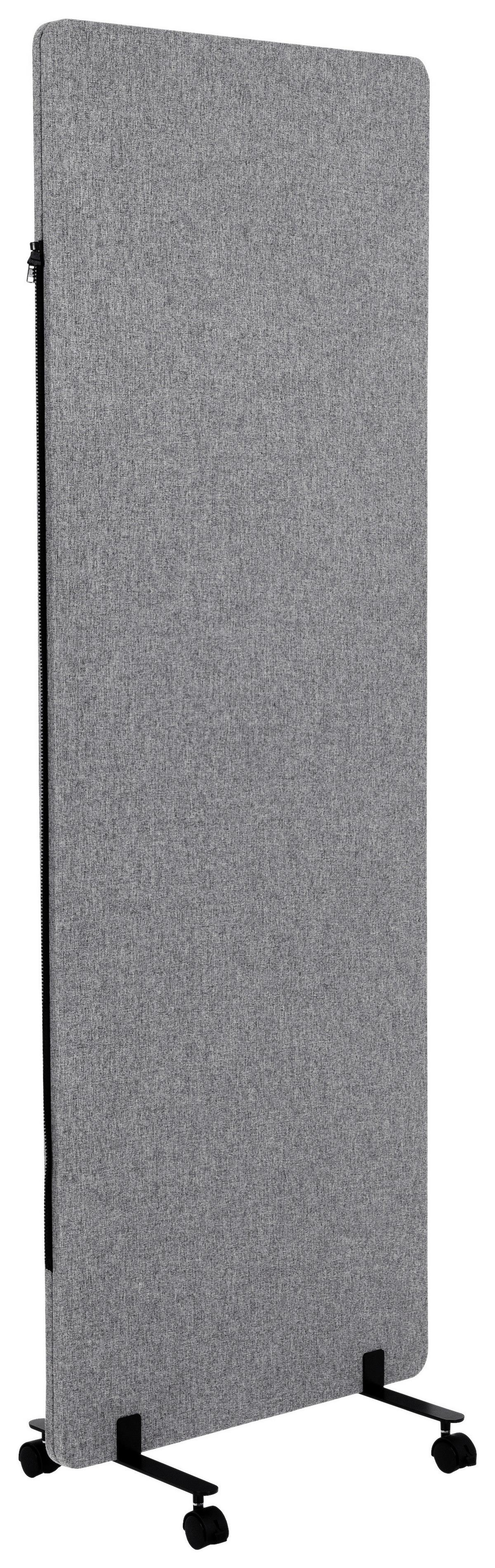 Pregradna Stena Flexmiut, Temno Siva - temno siva, Basics, kovina/umetna masa (60/177/3cm) - MID.YOU