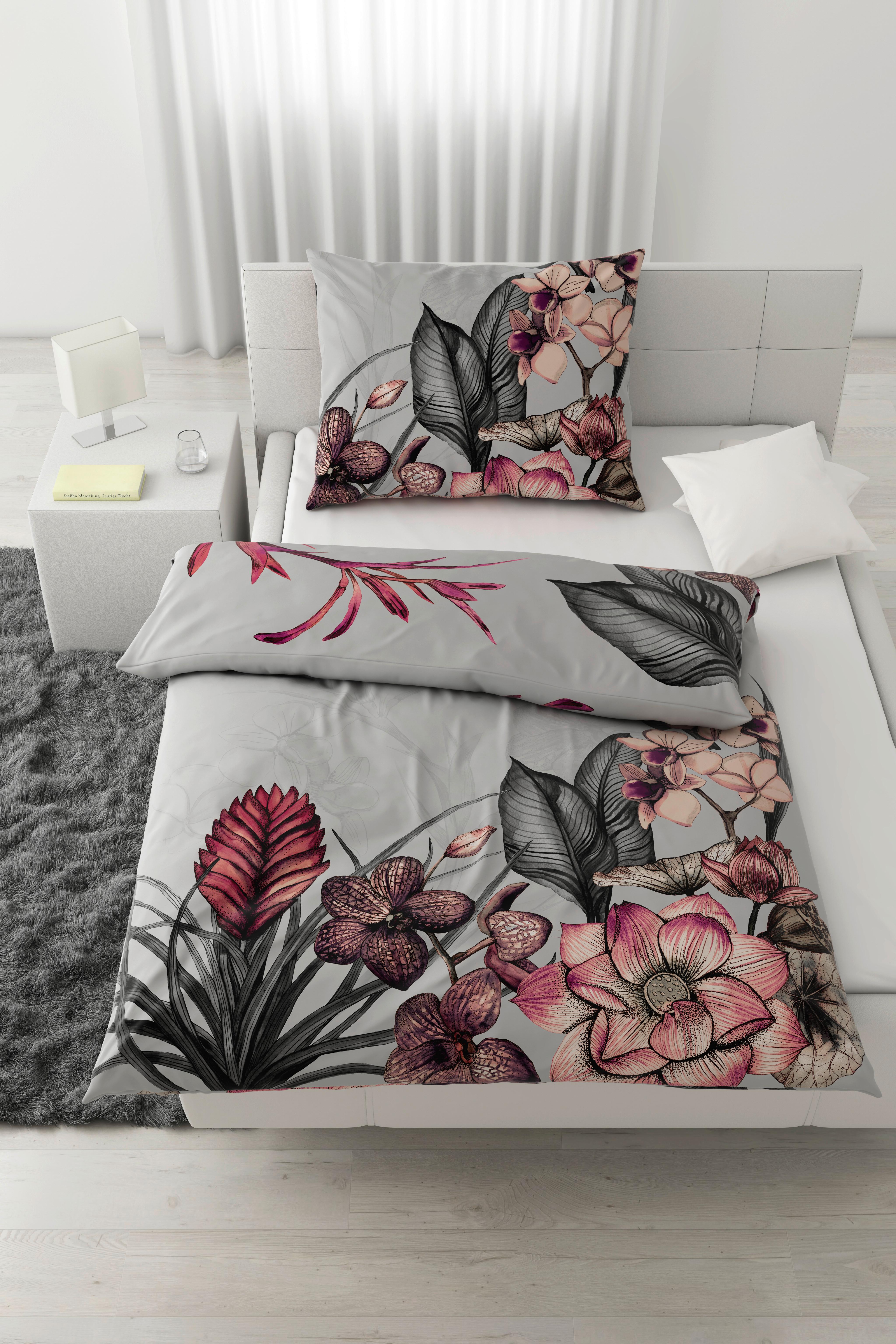 Ágyneműhuzat-garnitúra Cartaxo - szürke, Lifestyle, textil (140/200cm) - Modern Living