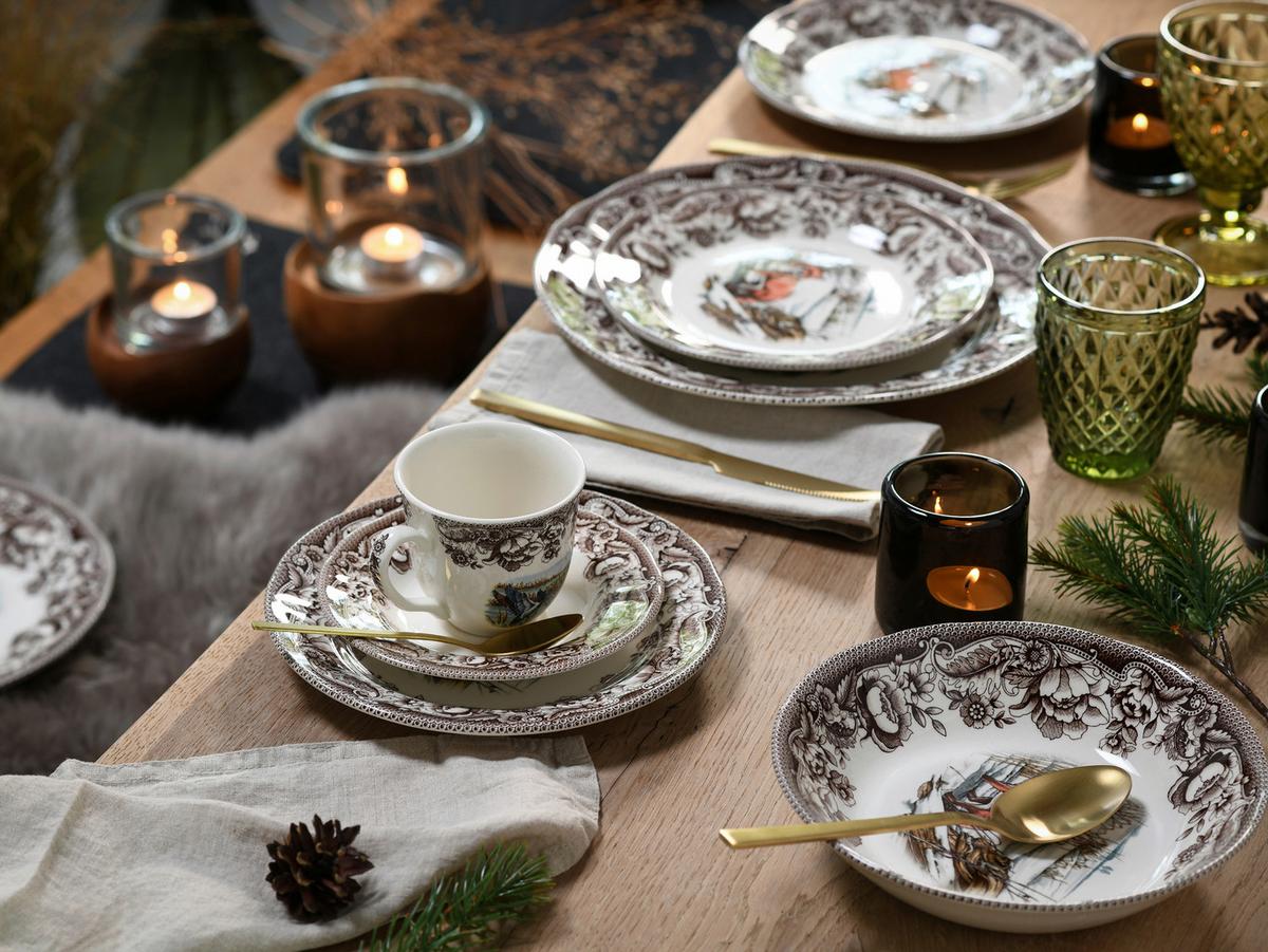 Serviciu de masă Haydon Grove 18/1 - multicolor, Basics, ceramică - Creatable