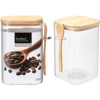 Ételtároló Doboz Excellent - áttetsző, Basics, üveg