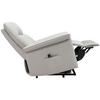 RELAXFÅTÖLJ CARLO - beige/svart, Klassisk, metall/läder (77/103/84cm) - Mömax
