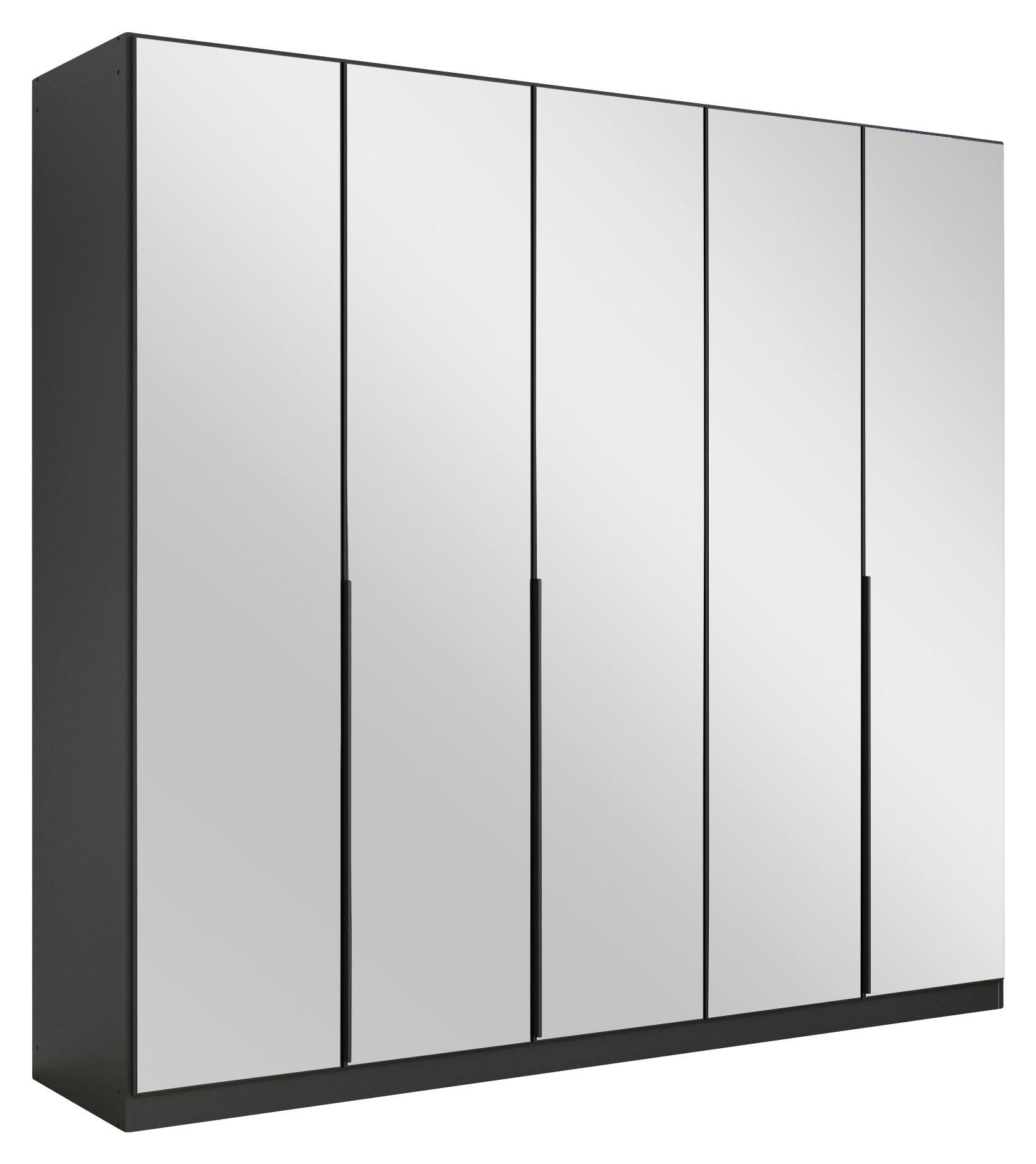Ormar S Klasičnim Vratima Skyla - siva, Moderno, drvni materijal/metal (226/210/54cm) - Modern Living