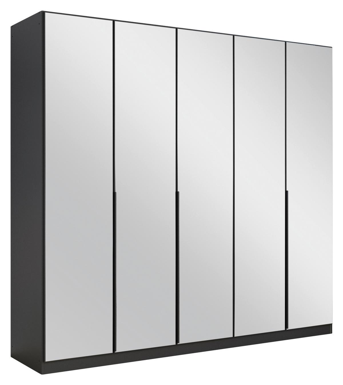 Ormar S Klasičnim Vratima Skyla - siva, Moderno, drvni materijal/metal (226/210/54cm) - Modern Living