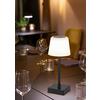 PORTABEL LAMPA EMO - vit/svart, Modern, metall/plast (10,5/25cm) - Mömax