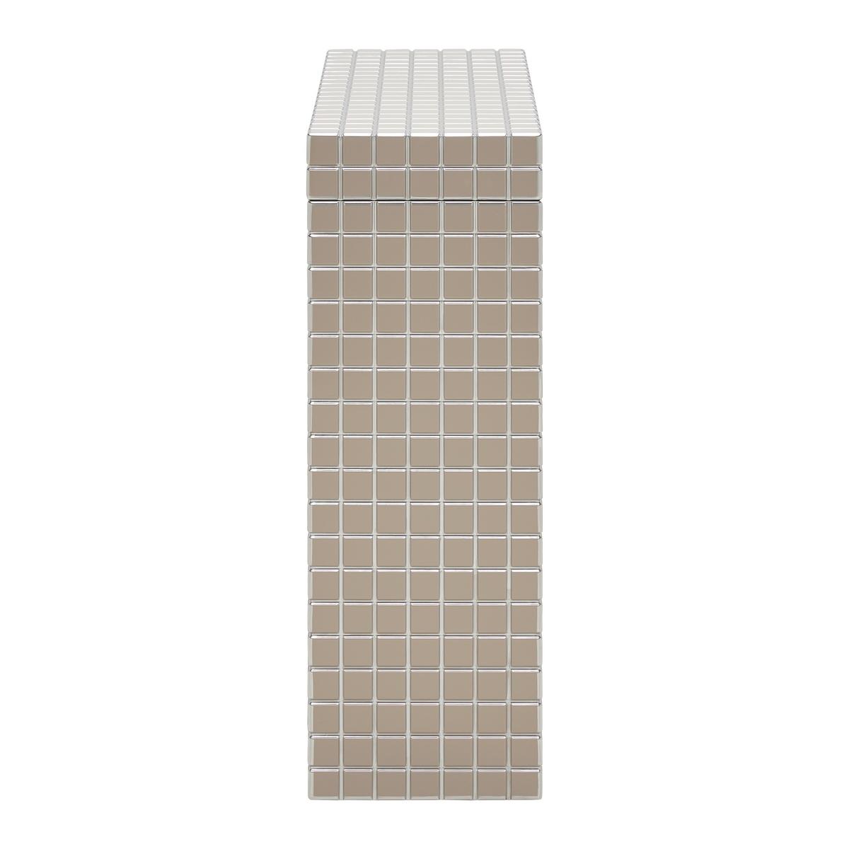 Konsole Luisa Kaschmir - Kaschmir, MODERN, Holzwerkstoff (80/28/80cm) - Mömax