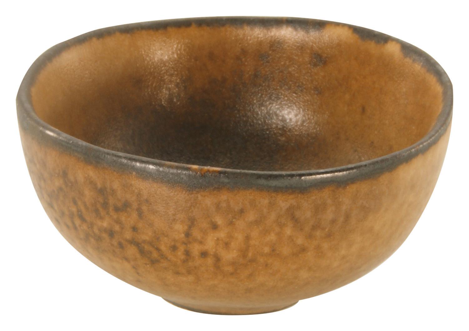 Schale Sahara aus Keramik Ø ca. 7,5cm - Braun, Lifestyle, Keramik (7,5/4/7,5cm) - Zandiara