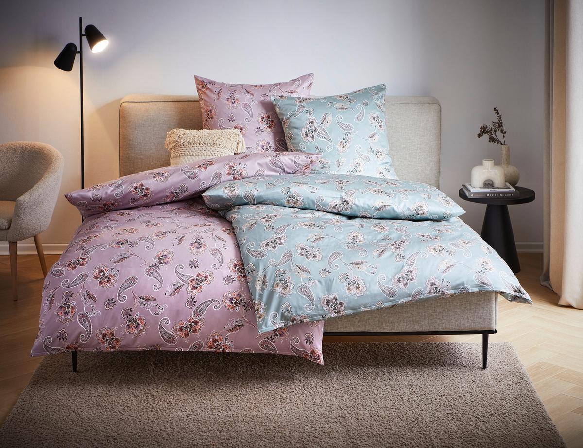 POŚCIEL REMI - fiolet, Basics, tkanina (135/200cm) - Estella