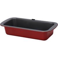 Kalácsforma Red - piros, fém (29,5/13/5,5cm)