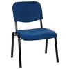 Konferenčni Stol Xt 600 Xl, Modra - modra/črna, Basics, kovina/tekstil (60/87/55cm) - MID.YOU