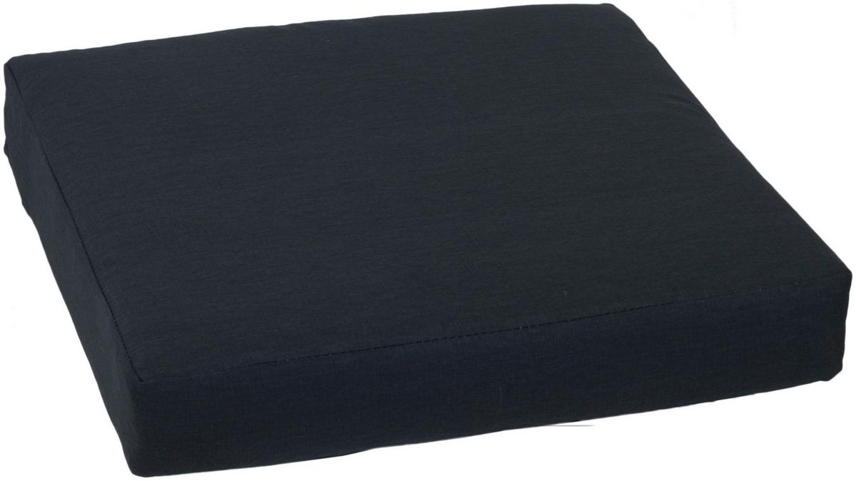 Lounge Blazina Lia, Siva - antracit, Basics, tekstil (70/70/8cm) - Gardenson