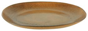 Platzteller Sahara aus Keramik Ø ca. 36cm - Braun, LIFESTYLE, Keramik (36/22/4,5cm) - Zandiara
