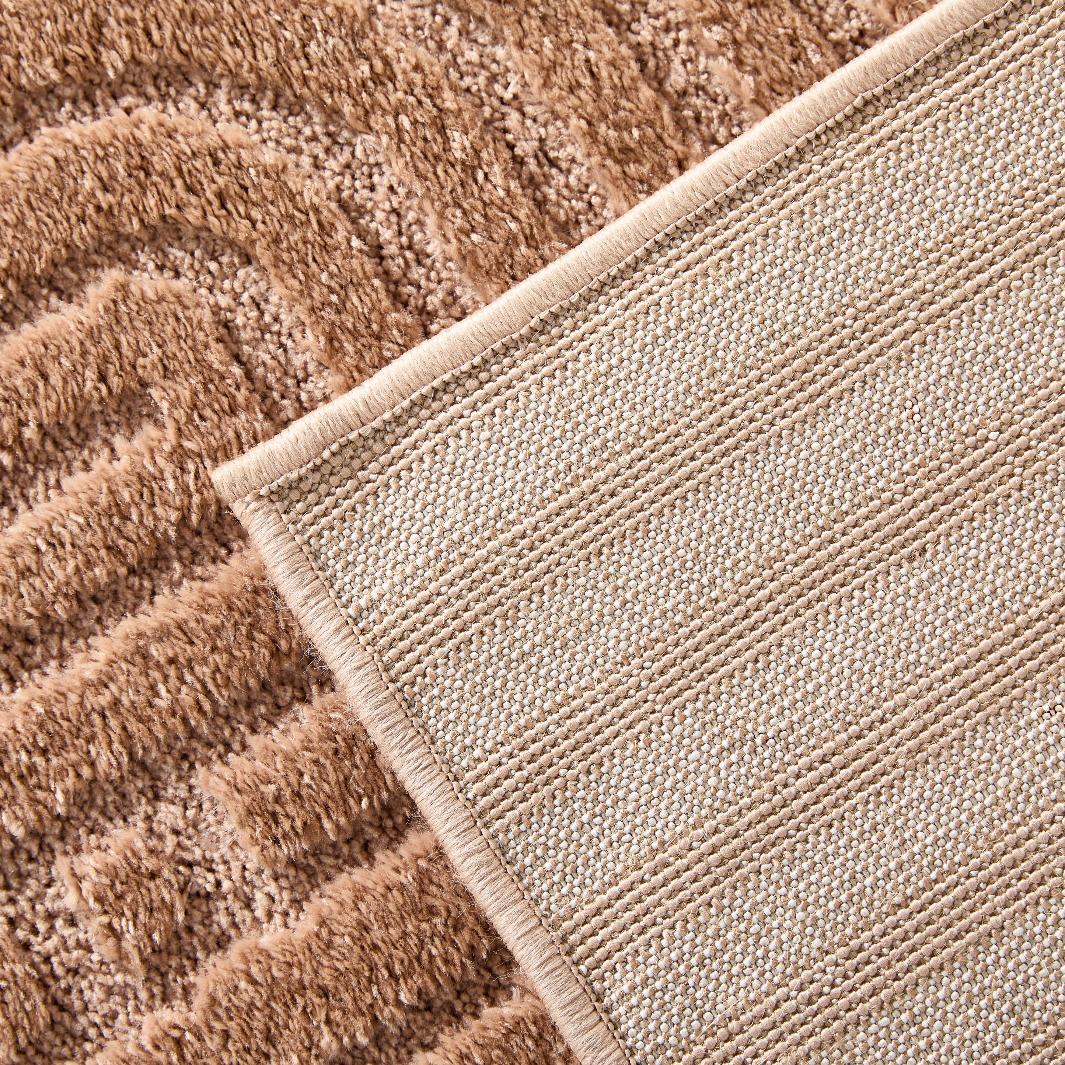 VÄVD MATTA ELIO 3 - terrakotta, Klassisk, textil (160/230cm) - Mömax