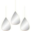 SPEGELSET MILENA GOLD -SB- - guldfärgad, Lifestyle, glas/plast (19/28/1,1cm) - Mömax