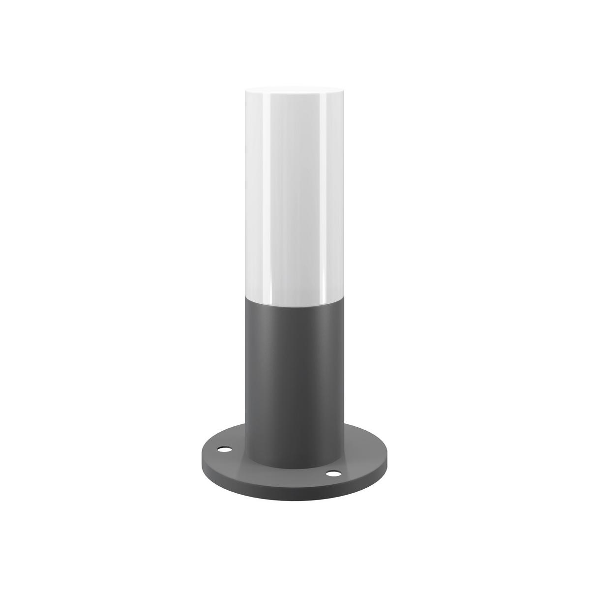 Sockelleuchte Willis Grau max. 60 Watt - Grau, Trend, Metall (12.5/30/8cm) - MAYTONI